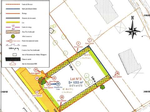 Vente de terrain