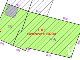 Vente de terrain
