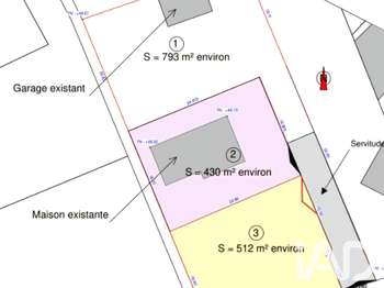 Vente Terrain 793 m&sup2;Gétigné