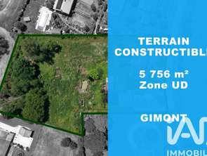 Vente Terrain 5756 m&sup2;Gimont