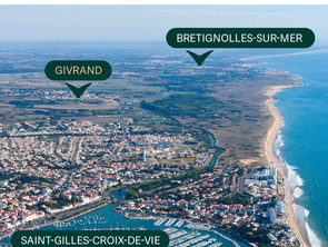 Vente Terrain 274 m&sup2;Givrand