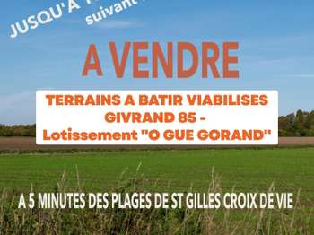 Vente de terrain Givrand 85
