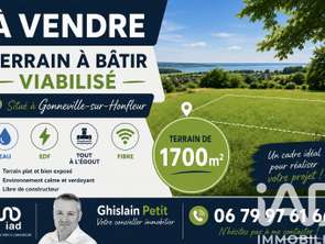 Vente Terrain 1701 m&sup2;Gonneville-sur-Honfleur