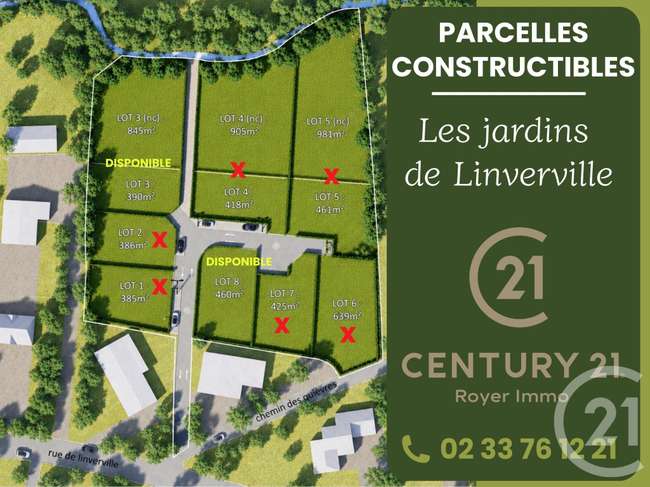 Terrain 460 m² · à Gouville-sur-Mer · 460 m² · 65 000 €