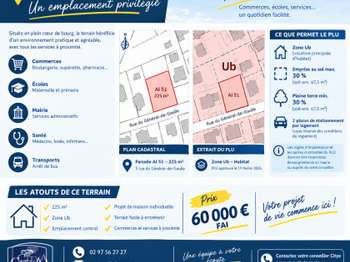Vente de terrain