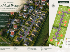Vente Terrain 360 m&sup2;Grandcamp-Maisy