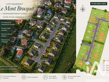 Vente Terrain 360 m&sup2;Grandcamp-Maisy