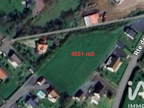 Vente Terrain 4551 m&sup2;Gratot