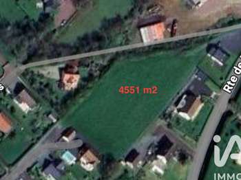 Vente Terrain 4551 m&sup2;Gratot