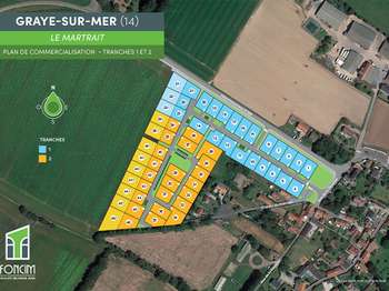 Vente de terrain Graye-sur-Mer 14