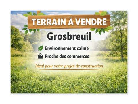 Vente de terrain Grosbreuil 85