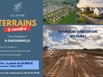 Vente Terrain 505 m&sup2;Guichainville