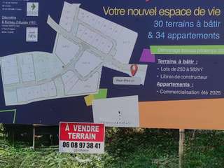 Vente de terrain