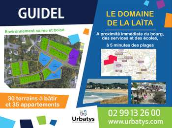Vente de terrain Guidel 56
