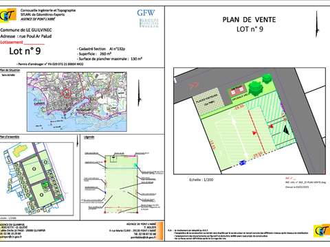 Vente de terrain Guilvinec 29