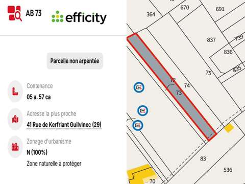 Vente de terrain