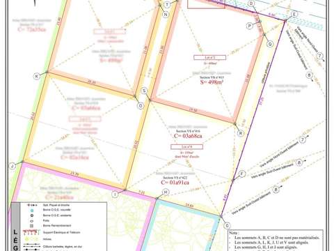 Vente de terrain