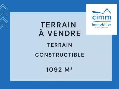 Vente de terrain