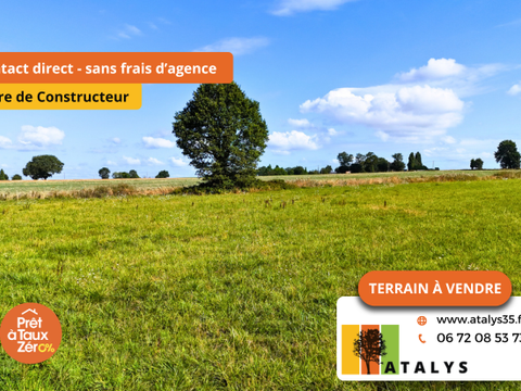 Vente de terrain Guipry-Messac 35