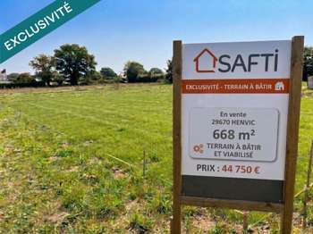 Vente Terrain 668 m&sup2;Henvic