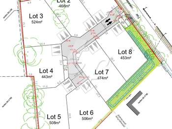 Vente Terrain 443 m&sup2;Héric