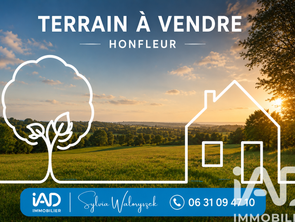Vente Terrain 560 m&sup2;Honfleur