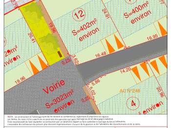 Vente de terrain