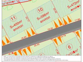 Vente de terrain