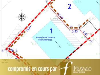 Vente Terrain 444 m&sup2;Île-d'Arz