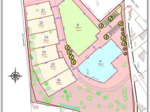 Vente de terrain Inzinzac-Lochrist 56