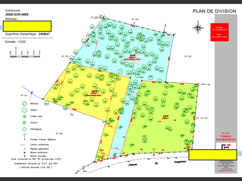 Vente de terrain Jard-sur-Mer 85