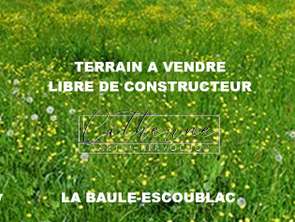 Vente Terrain 556 m&sup2;La Baule-Escoublac Escoublac