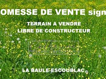 Vente Terrain 556 m&sup2;La Baule-Escoublac Escoublac