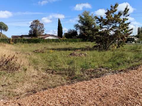 Vente de terrain La Brède 33