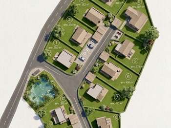 Vente Terrain 350 m&sup2;La Calmette