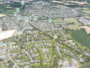 Vente Terrain 245 m&sup2;La Chapelle-des-Fougeretz