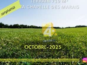 Vente Terrain 719 m&sup2;La Chapelle-des-Marais