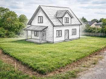 Vente Terrain 1051 m&sup2;La Chapelle-des-Marais