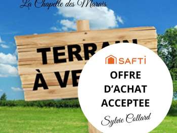 Vente Terrain 410 m&sup2;La Chapelle-des-Marais