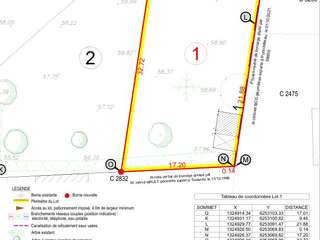 Vente de terrain