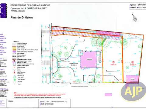 Vente de terrain La Chapelle-Launay 44