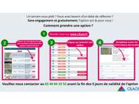 Vente de terrain