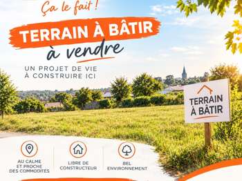 Vente Terrain 2178 m&sup2;La Chapelle-Saint-Laurent