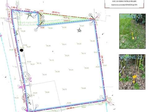 Vente de terrain