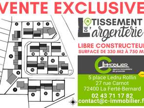 Vente Terrain 531 m&sup2;La Ferté-Bernard