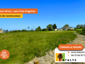 Vente Terrain 401 m&sup2;La Fresnais