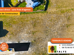 Vente Terrain 401 m&sup2;La Gouesnière