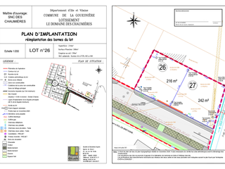 Vente de terrain