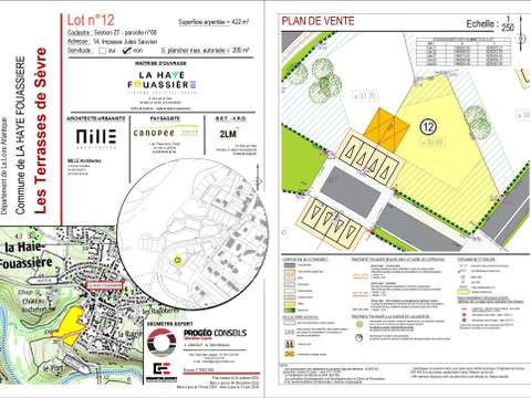 Vente de terrain