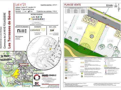 Vente de terrain